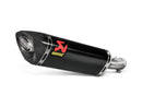 Slip-On Line Muffler Black For Kawasaki Ninja 7 ABS
