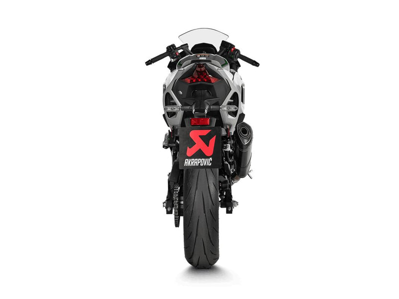 Slip-On Line Muffler Black For Kawasaki Ninja 7 ABS