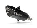 Slip-On Line Muffler SCOOTER Black For Italjet Dragster 300 ABS