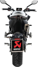 Slip-On Line Muffler Black For CF Moto NK 800 ABS
