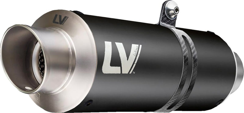GP Corsa Slip-On Muffler Matt Black For KTM RC 125 ABS