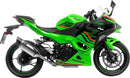 LV-14 R Slip-On Muffler For Kawasaki Ninja 500 ABS