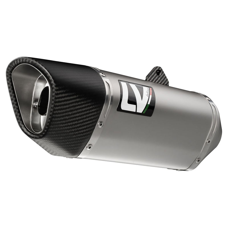 LV-14R Stainless Steel Slip-On Muffler Titanium Look For Honda CB 750 ABS