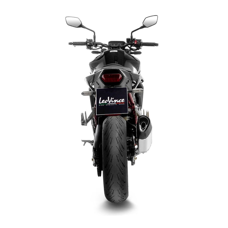 LV-14R Stainless Steel Slip-On Muffler Titanium Look For Honda CB 750 ABS