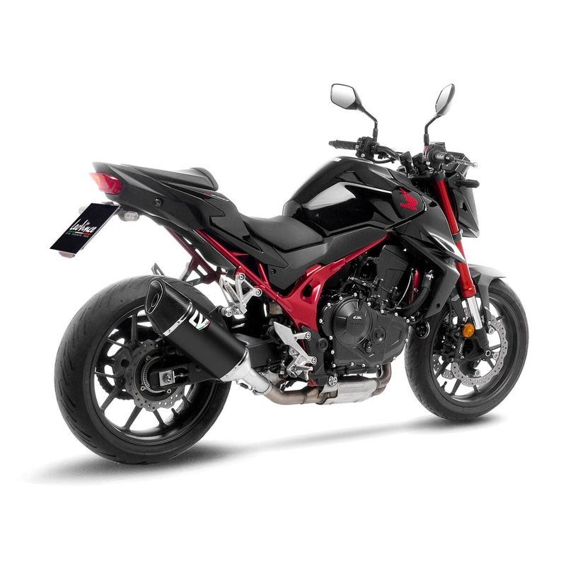LV-14R Black Edition Slip-On Muffler Black For Honda CB 750 ABS