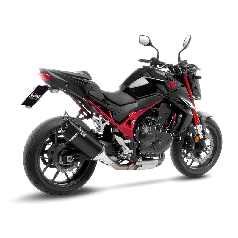 LV-14R Black Edition Slip-On Muffler Black For Honda CB 750 ABS