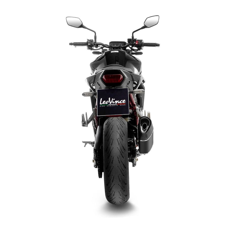 LV-14R Black Edition Slip-On Muffler Black For Honda CB 750 ABS