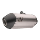 LV-14 Stainless Steel Slip-On Muffler Black For Honda XL 750 ABS