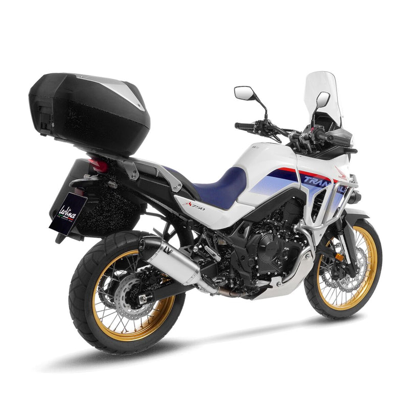 LV-14 Stainless Steel Slip-On Muffler Black For Honda XL 750 ABS