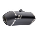 LV-14 Black Edition Slip-On Muffler Black For Honda XL 750 ABS