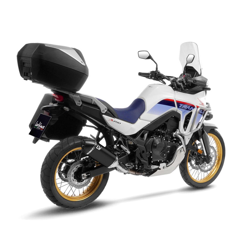 LV-14 Black Edition Slip-On Muffler Black For Honda XL 750 ABS