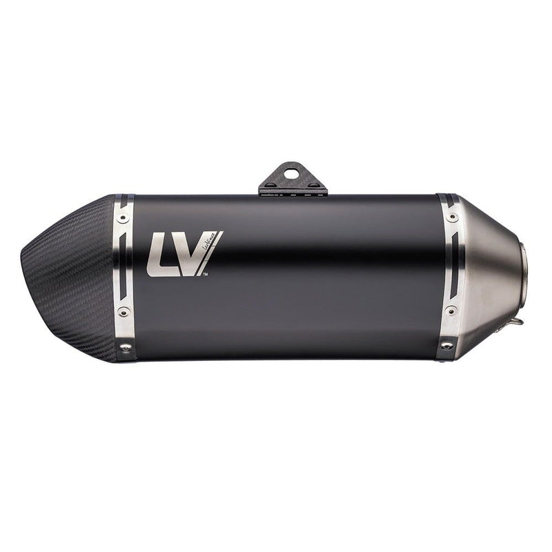 LV-14 Black Edition Slip-On Muffler Black For Honda XL 750 ABS