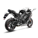 LV-14R Black Edition Slip-On Muffler Matt Black For Kawasaki Ninja 1000 SX ABS