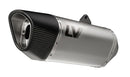 LV-14R Stainless Steel Slip-On Muffler ECE Black For Kawasaki Z 900 ABS
