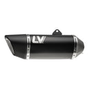 LV-14R Black Edition Slip-On Muffler ECE Black For Kawasaki Z 900 ABS