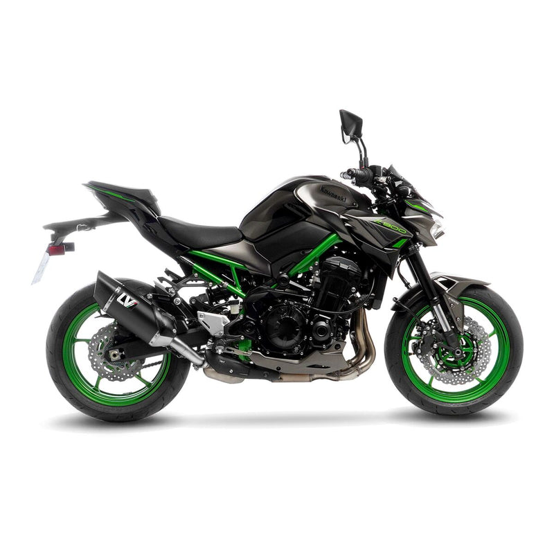 LV-14R Black Edition Slip-On Muffler Black For Kawasaki Z 900 ABS