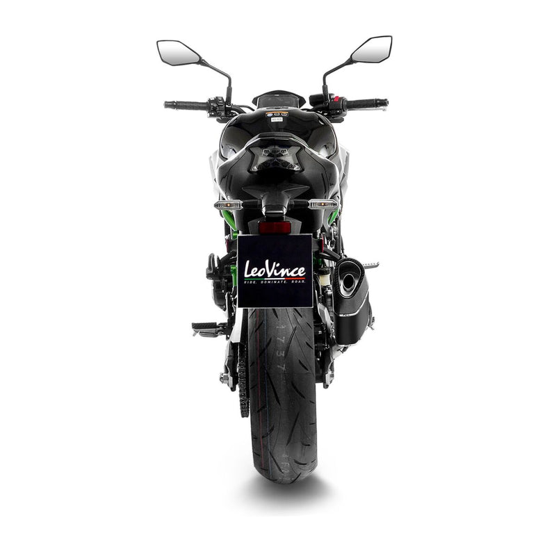 LV-14R Black Edition Slip-On Muffler Black For Kawasaki Z 900 ABS