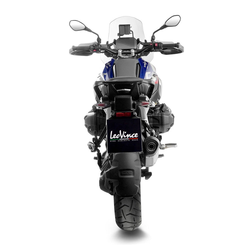 LV-14 Stainless Steel Slip-On Muffler Titanium Look For BMW R 1300 GS ABS