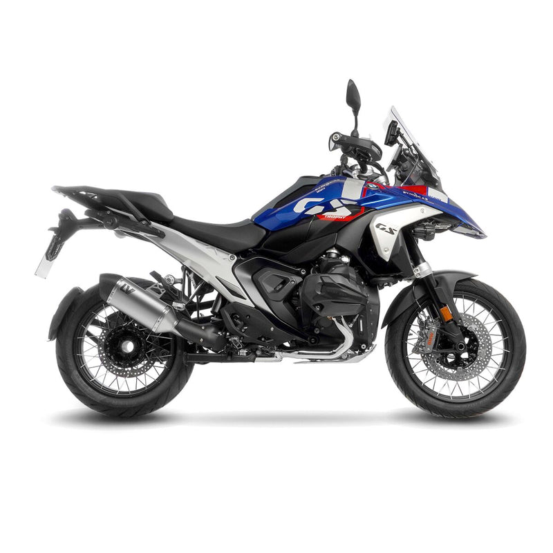 LV-14 Stainless Steel Slip-On Muffler Titanium Look For BMW R 1300 GS ABS