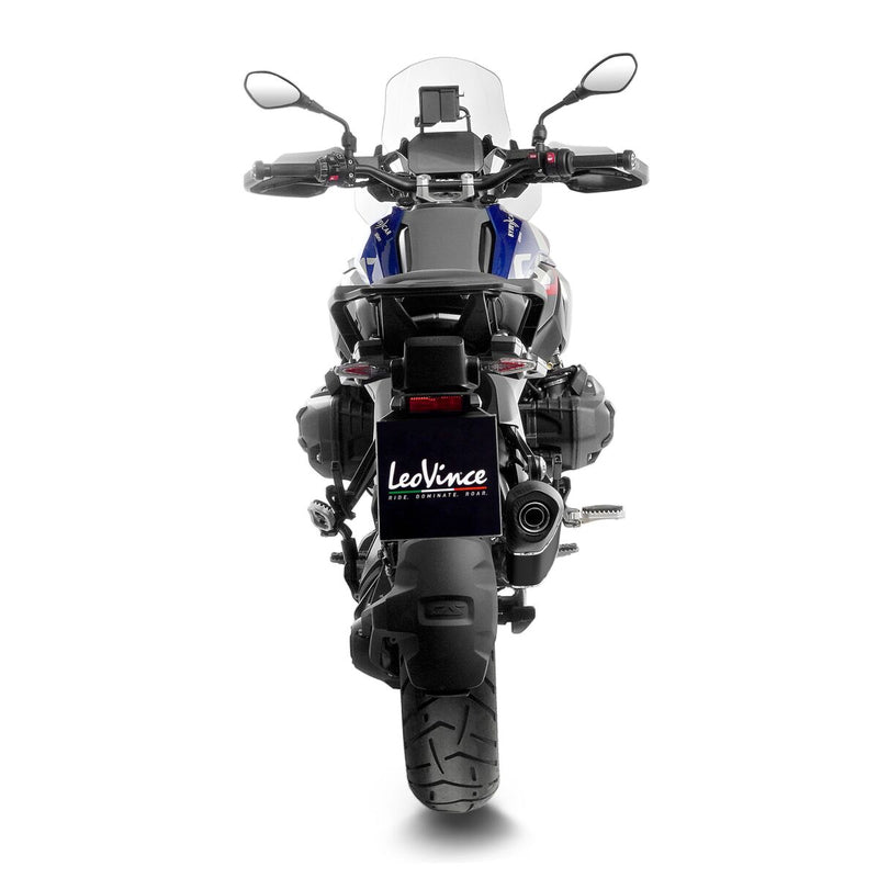 LV-14 Black Edition Slip-On Muffler Black For BMW R 1300 GS ABS