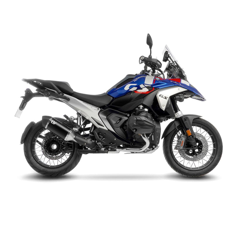 LV-14 Black Edition Slip-On Muffler Black For BMW R 1300 GS ABS