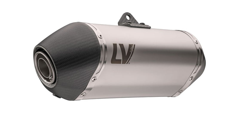 LV-14 Stainless Steel Slip-On Muffler Black For Yamaha XTZ 690