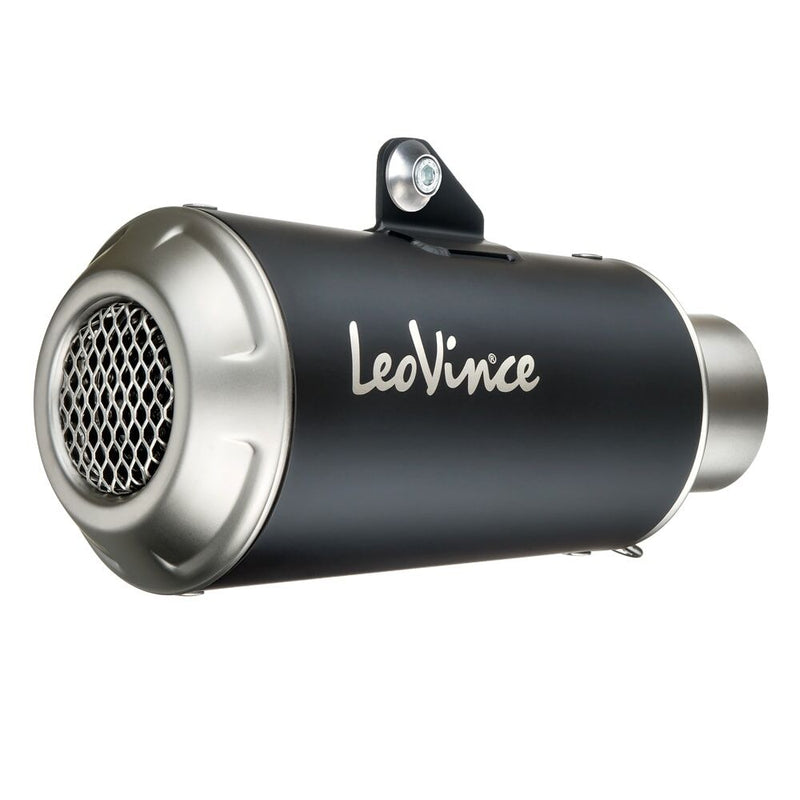 LV-10 Black Edition Slip-On Muffler Matt Black For Suzuki GSX-S 1000 ABS