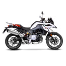 LV-14 Stainless Steel Slip-On Muffler For BMW F 750 GS ABS 2018-2023