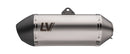 LV-14 Stainless Steel Slip-On Muffler For CF Moto MT 450 ABS 2024-2026