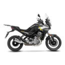 LV-14 Stainless Steel Slip-On Muffler For Moto Guzzi STELVIO 1000 ABS 2024-2025