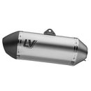 LV-14 Titanium Slip-On Muffler For Moto Guzzi STELVIO 1000 ABS 2024-2025
