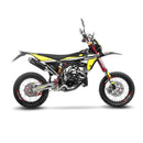 X-FIGHT Black Edition Slip-On Muffler 2-Strocke For Fantic XE 50 2021-2024
