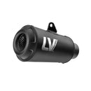 LV-10 Full Black Slip-On Muffler For Kawasaki Z 900 ABS 2025-2026