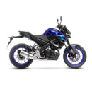 LV One Evo Stainless Steel Full-System Exhaust For Yamaha MT-125 ABS 2025