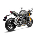LV-10 Stainless Steel Slip-On Muffler For Triumph SPEED TRIPLE 1200 RR ABS 2022-2025