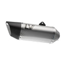 LV-14R Stainless Steel Slip-On Muffler For Kawasaki KLZ 1000 ABS 2019-2024
