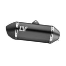 LV-14 Black Edition Slip-On Muffler For Benelli TRK 702 ABS 2022-2024