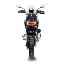 LV-14 Stainless Steel Slip-On Muffler For Aprilia TUAREG 660 ABS 2022-2026