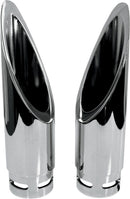 Family Jewel Exhaust Tip Chrome For Yamaha XV 1600 A 1999-2003
