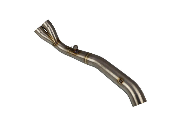 Mid, Link & Y Pipe Silver For Suzuki GSX-R 1000