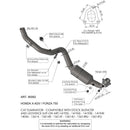 4-STROKE HEADER PIPES Stainless Steel For Honda X-ADV 750 ABS 2021-2026