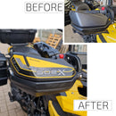 3D Motorcycle Stickers - Handguards For Benelli TRK 502 X 2021>2026