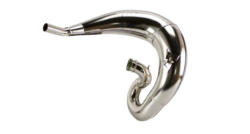 Chromed Front Pipe 2-Stroke Chrome For TM Racing TM EN 250 ES FI 2022-2023