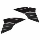 3D Motorcycle Stickers - Tank Sides Black For Yamaha Tracer 900 2018>2020