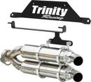Slip-On Muffler Silver For Polaris RZR PRO 2000 R 4X4 2022-2024