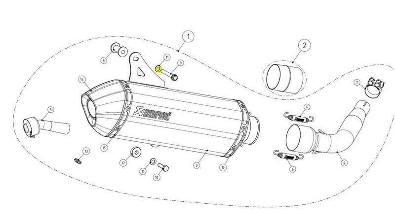 Washer For Aprilia RSV4 1000 ABS