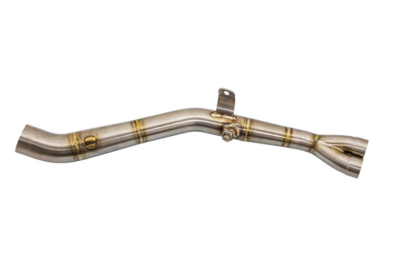 Mid, Link & Y Pipe Silver For Yamaha MT-03 ABS