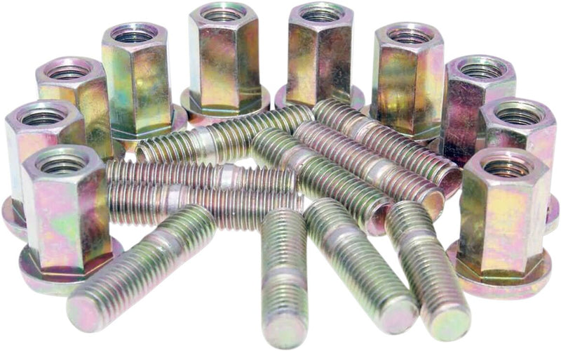 Exhaust Stud Bolts Silver