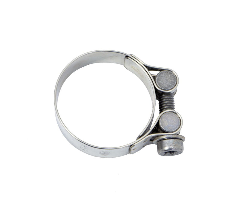 Replacement Exhaust & Muffler Clamp Silver For Kawasaki KX 250