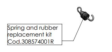 Exhaust Spring Super Short